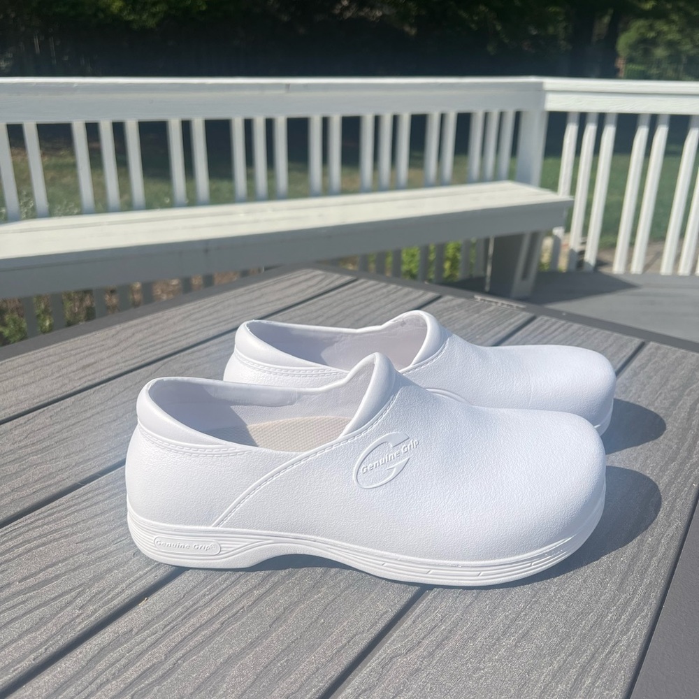 Comfortable White Slip-On Loafers by